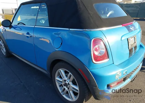 2013 Mini Convertible Cooper S из США, поврежденный, VIN WMWZP3C56DT705768